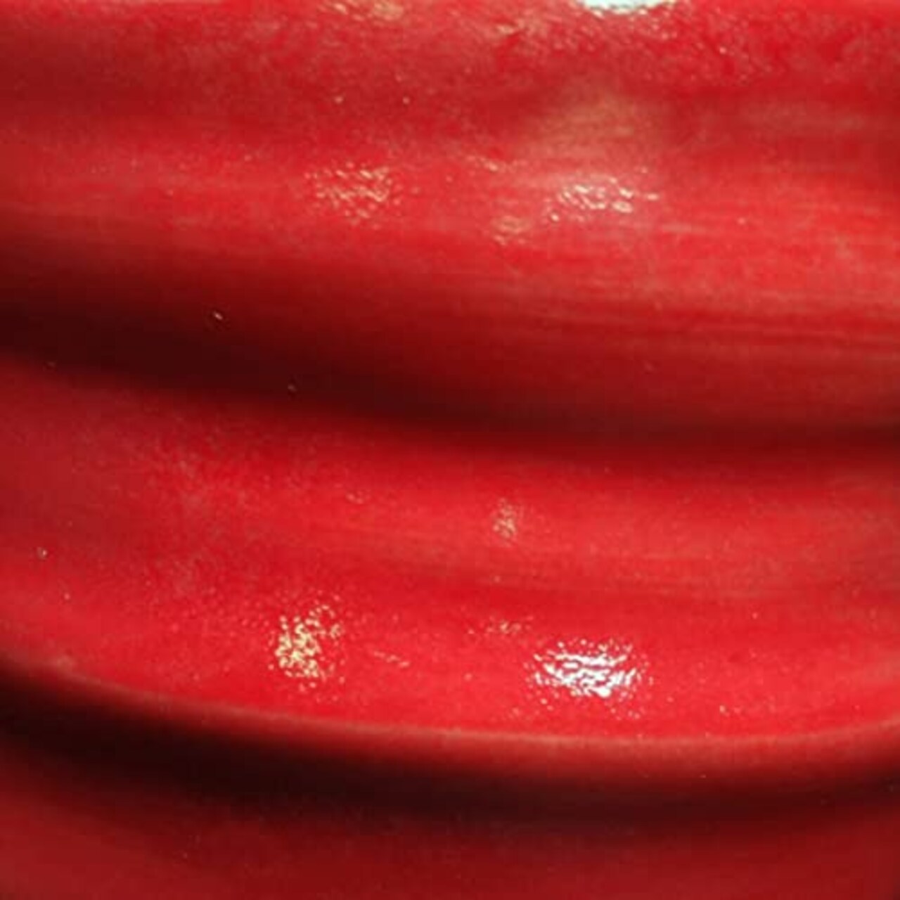 Penguin Pottery - Celadon Series - Candy Apple Red - Mid Fire Glaze, High Fire Glaze, Cone 5-6 for Mid Fire Clay, High Fire Clay - Ceramic Glaze Pottery (1 Pint | 16 oz | 473 ml)